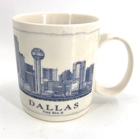 Starbucks City Mug Dallas The Big D Coffee Cup Texas Collectors 2006 - Picture 6 of 6